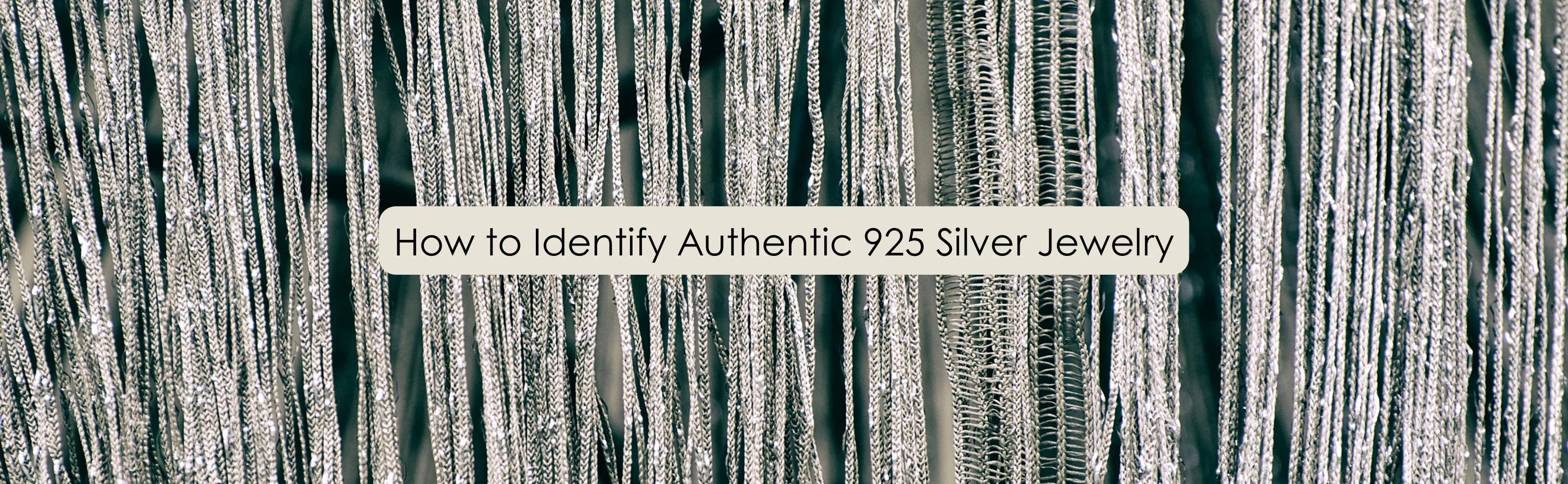 How to Identify Authentic 925 Silver Jewelry?