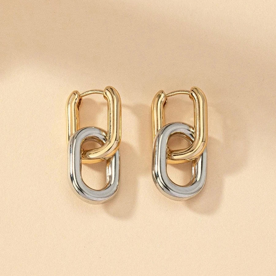 Two Tone Earrings