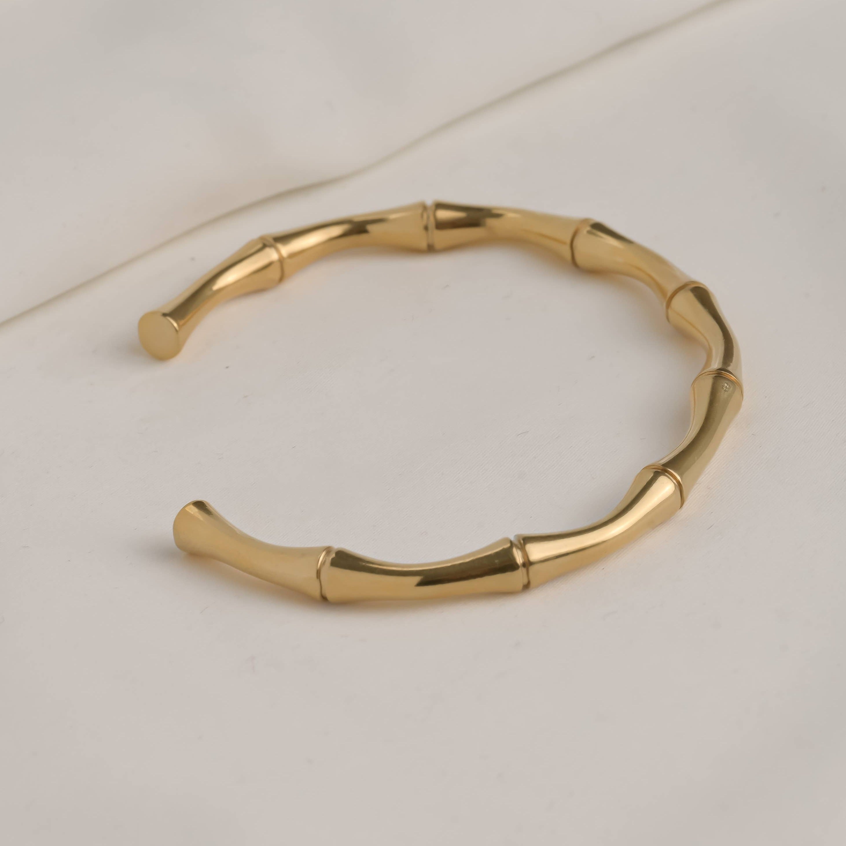 Pulsera de puño de oro - Puños audaces impermeables - Pulsera de brazalete