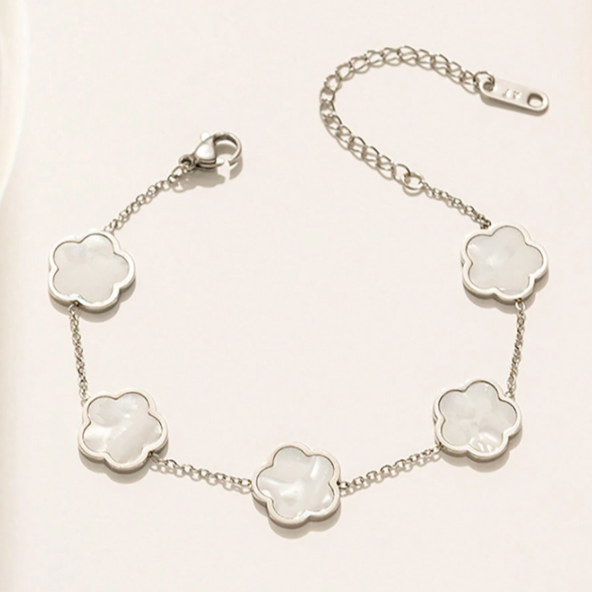 Lucky Clover Petal Bracelet