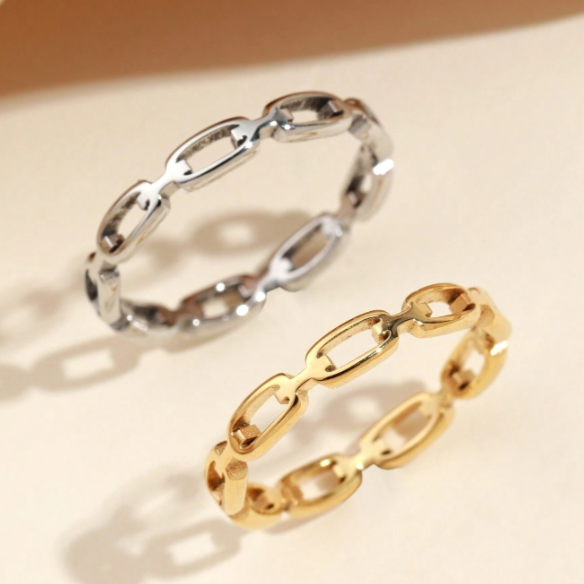 Stainless Steel Rectangular Hollow Ring