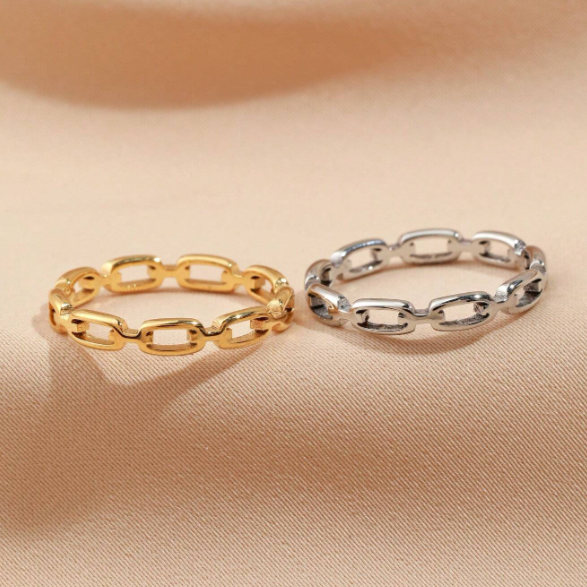 Stainless Steel Rectangular Hollow Ring