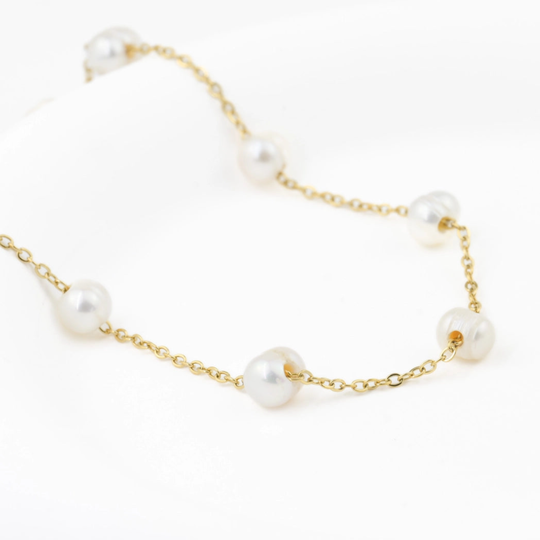 Pearl Satellite Necklace