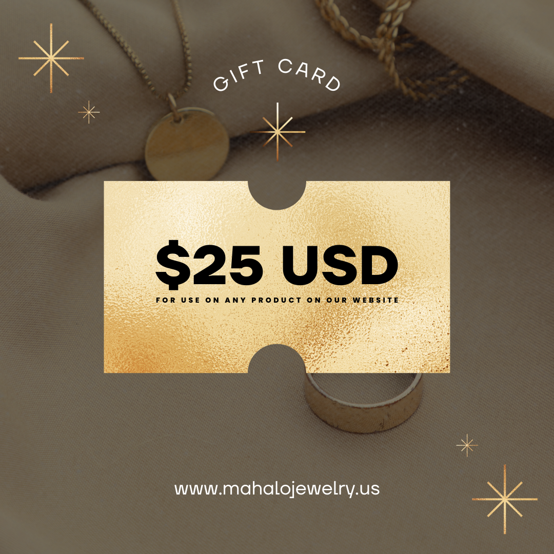 Mahalo Jelwery Gift Card