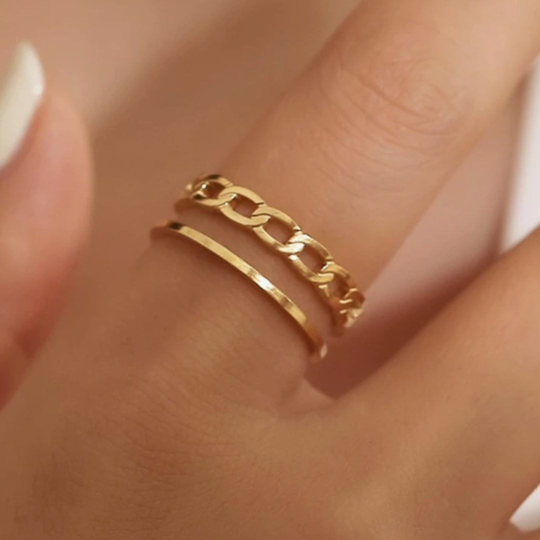 Hollow Out Cuff Ring