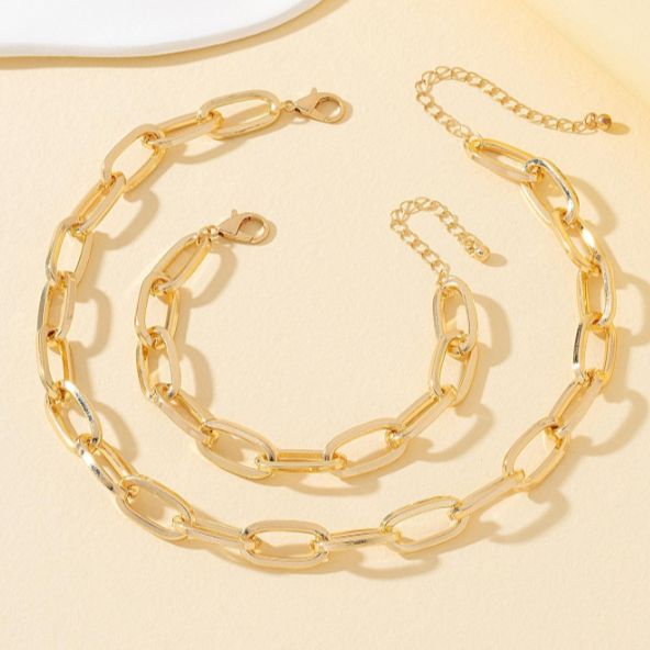 Minimalist Chain Jewelry Set