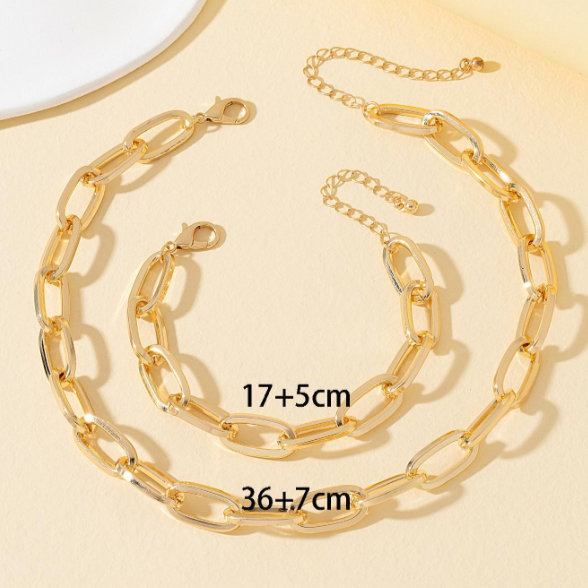 Minimalist Chain Jewelry Set