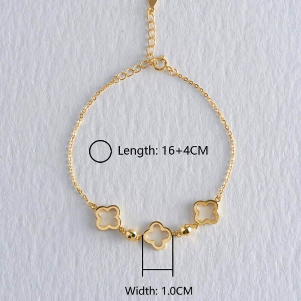 925 Sterling Gold Bracelet Chain