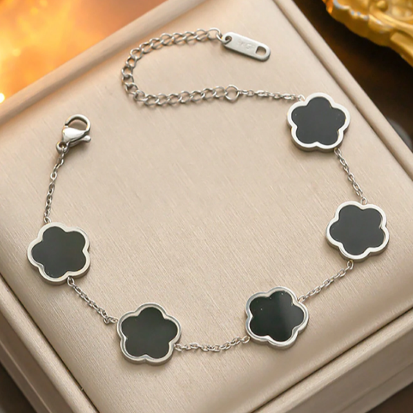 Lucky Clover Petal Bracelet